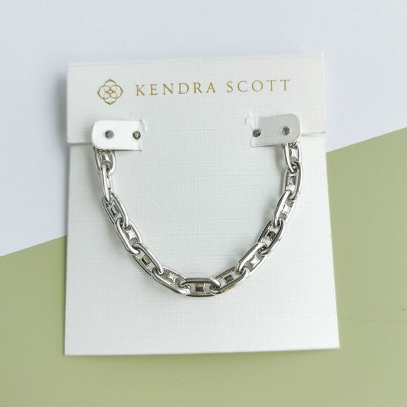 Kendra Scott Bailey Chain Bracelet - Silver - Picture 1 of 4